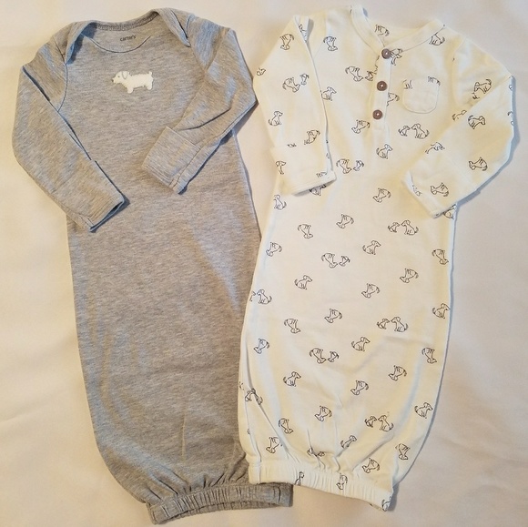 Carters Sleeper Gowns - Picture 3 of 4